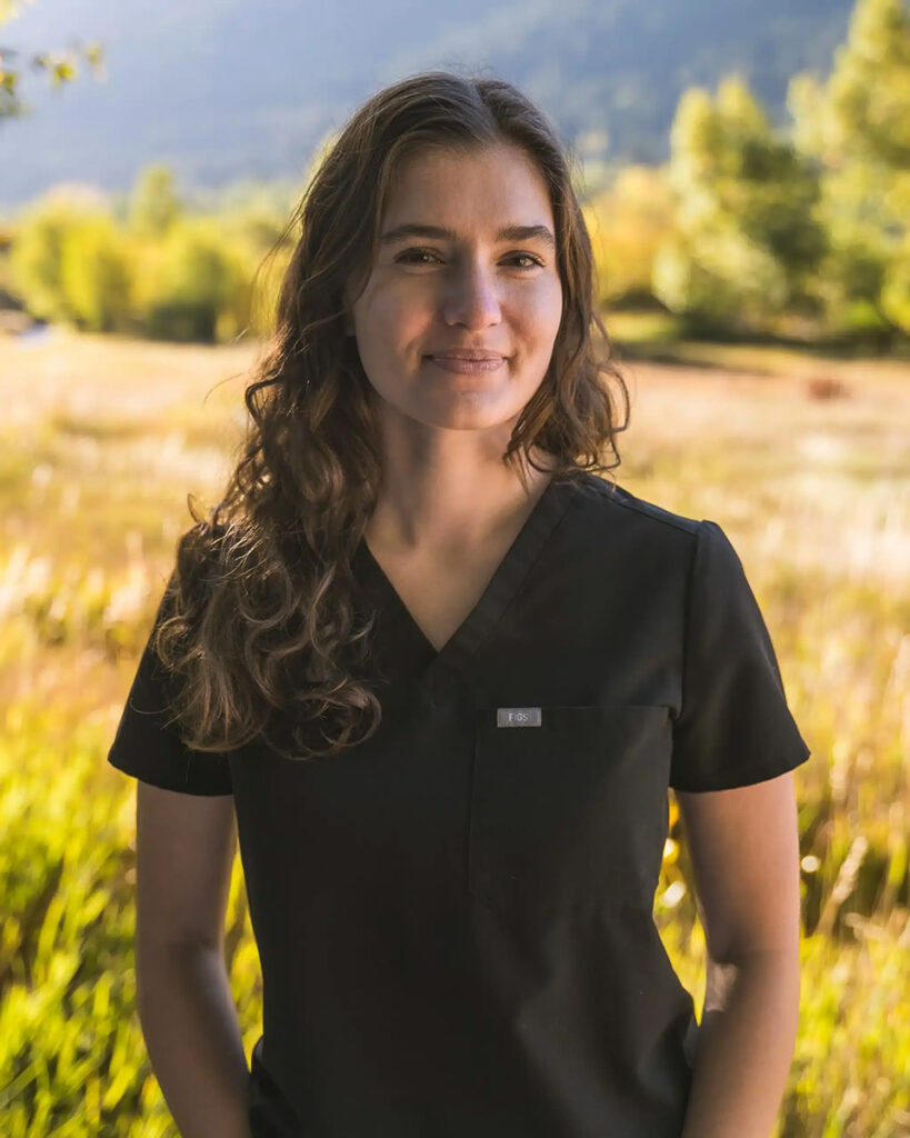 Gemma Dental Assistant with caring nature and warmth are a bright light at Dental Care of Jackson Hole.